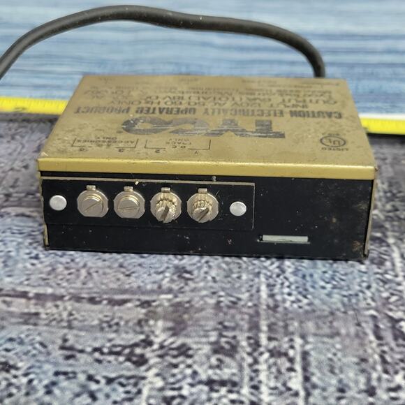 Vintage Tyco 2pcs electric train transformers hobby UNTESTED - Picture 7 of 7